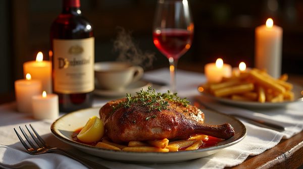 Accords parfaits : vin et parmentier de canard à découvrir